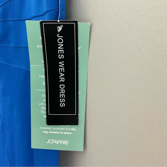 Jones Wear Dress, size 10, blue formal dress, NWT - Picture 5 of 7